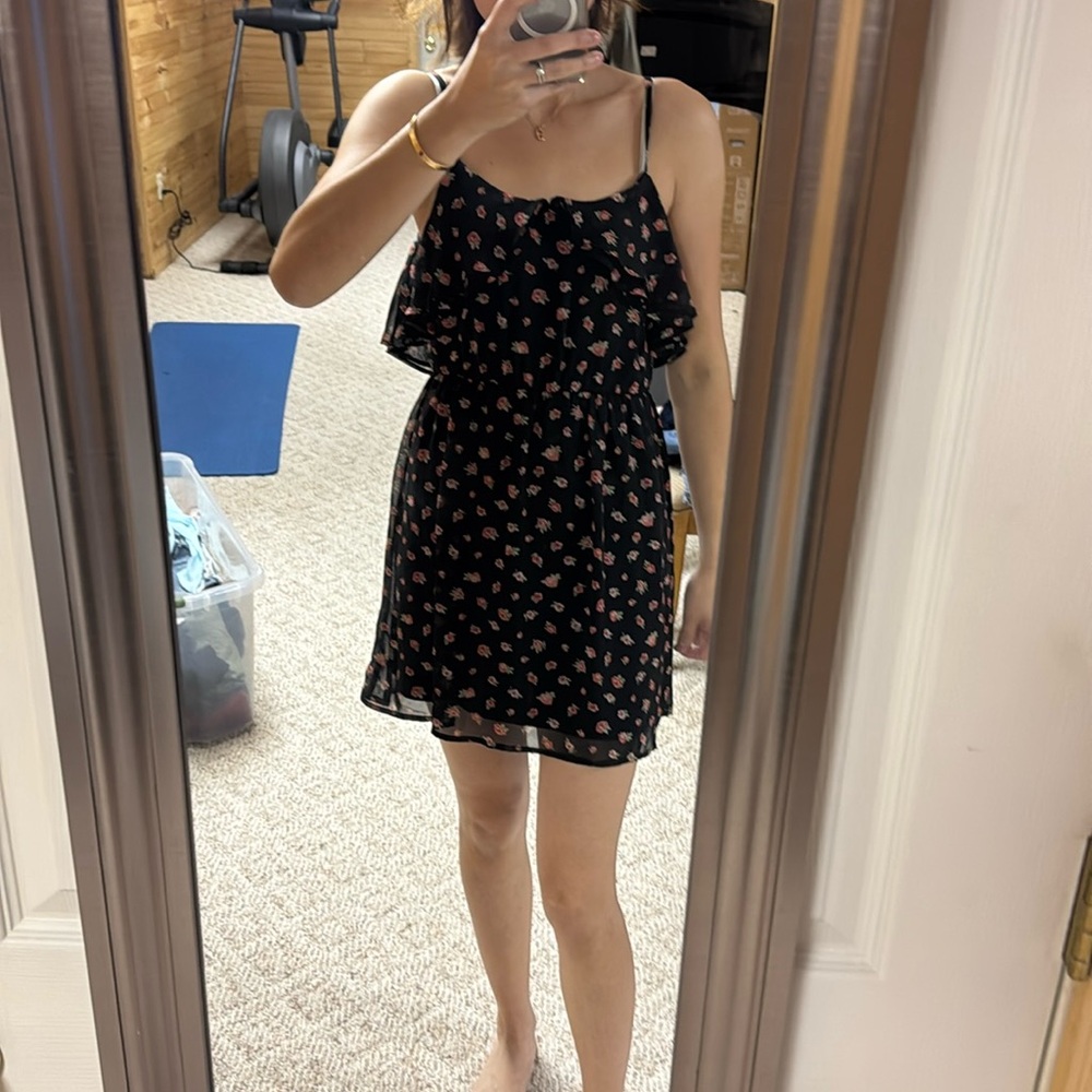Summer silk dress